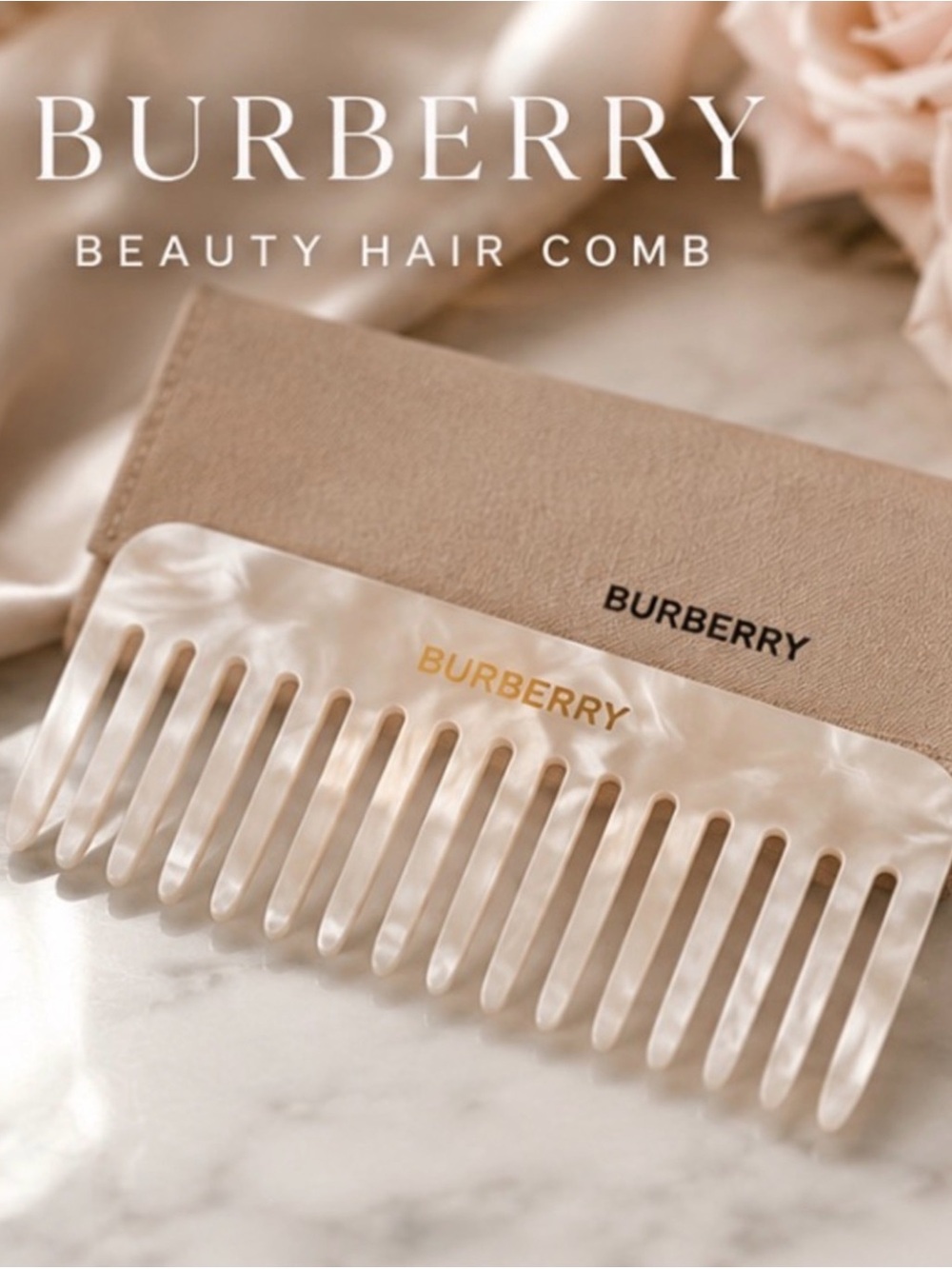 Limited Edition Luxury Burberry Hair Comb - Picture 6 of 6